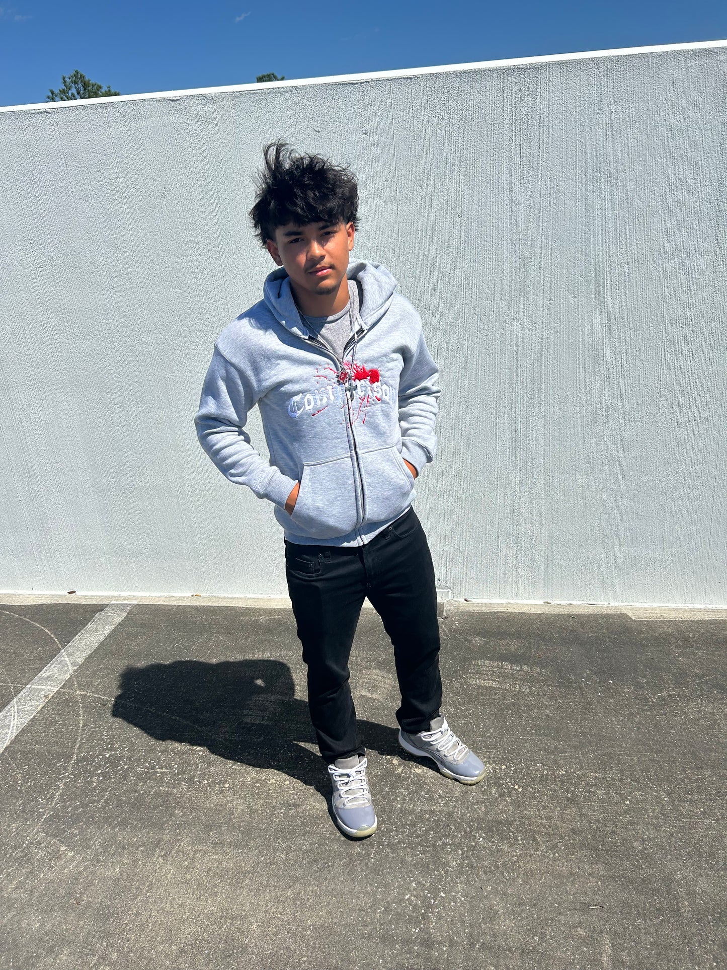 Comparison Kills Hoodie "Wolf Grey"